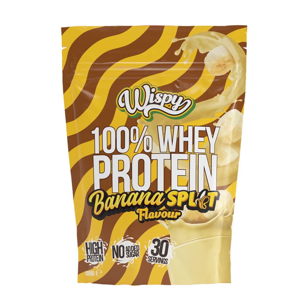 Wispy - Whey Protein Banana Split - 1000g – Wispy Verpackung