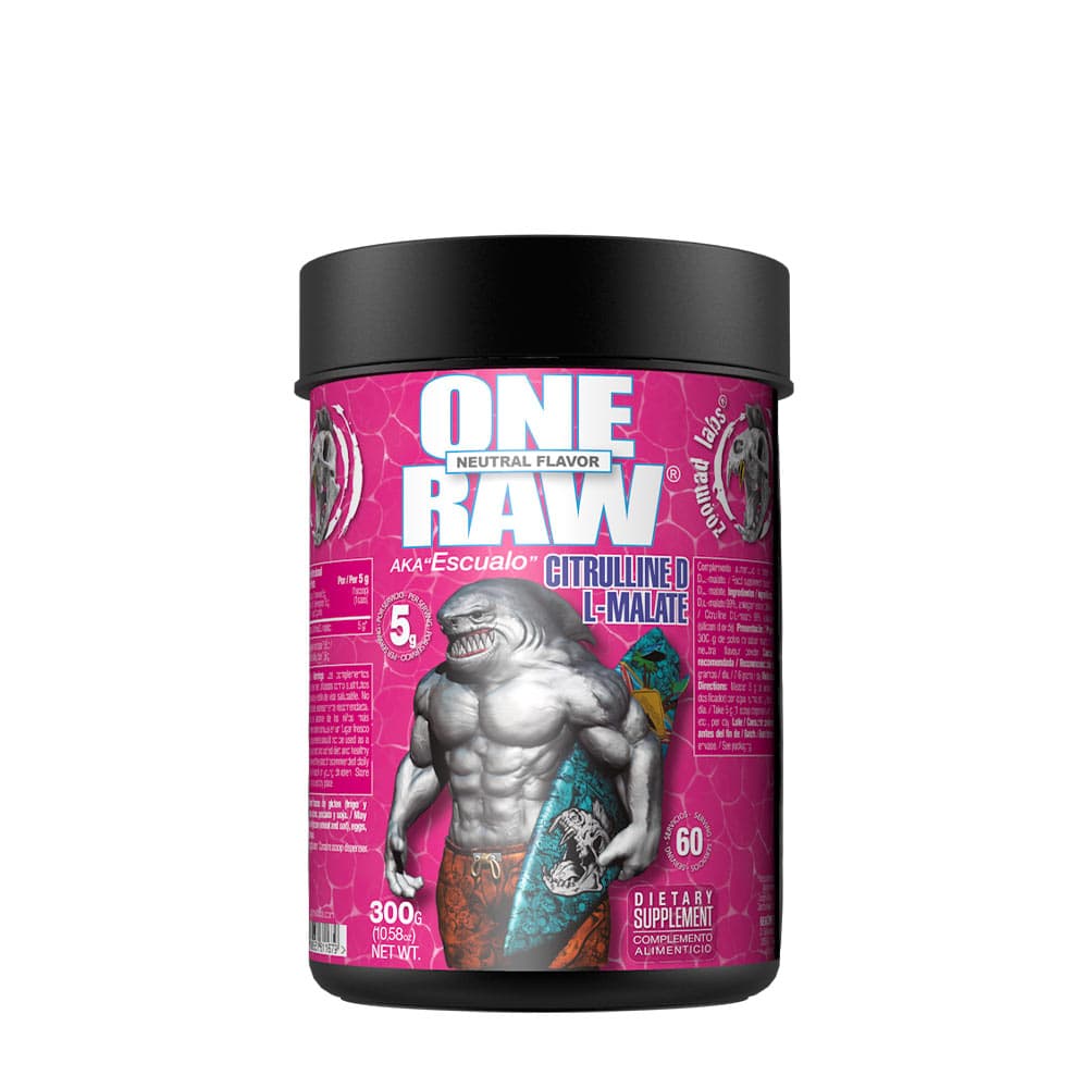 Zoomad Labs - ONE RAW - L-Citrulline Malate - Unflavored - 300g