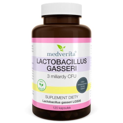 Medverita Lactobacillus gasseri 3 mld CFU 120 capsule – Medverita confezione