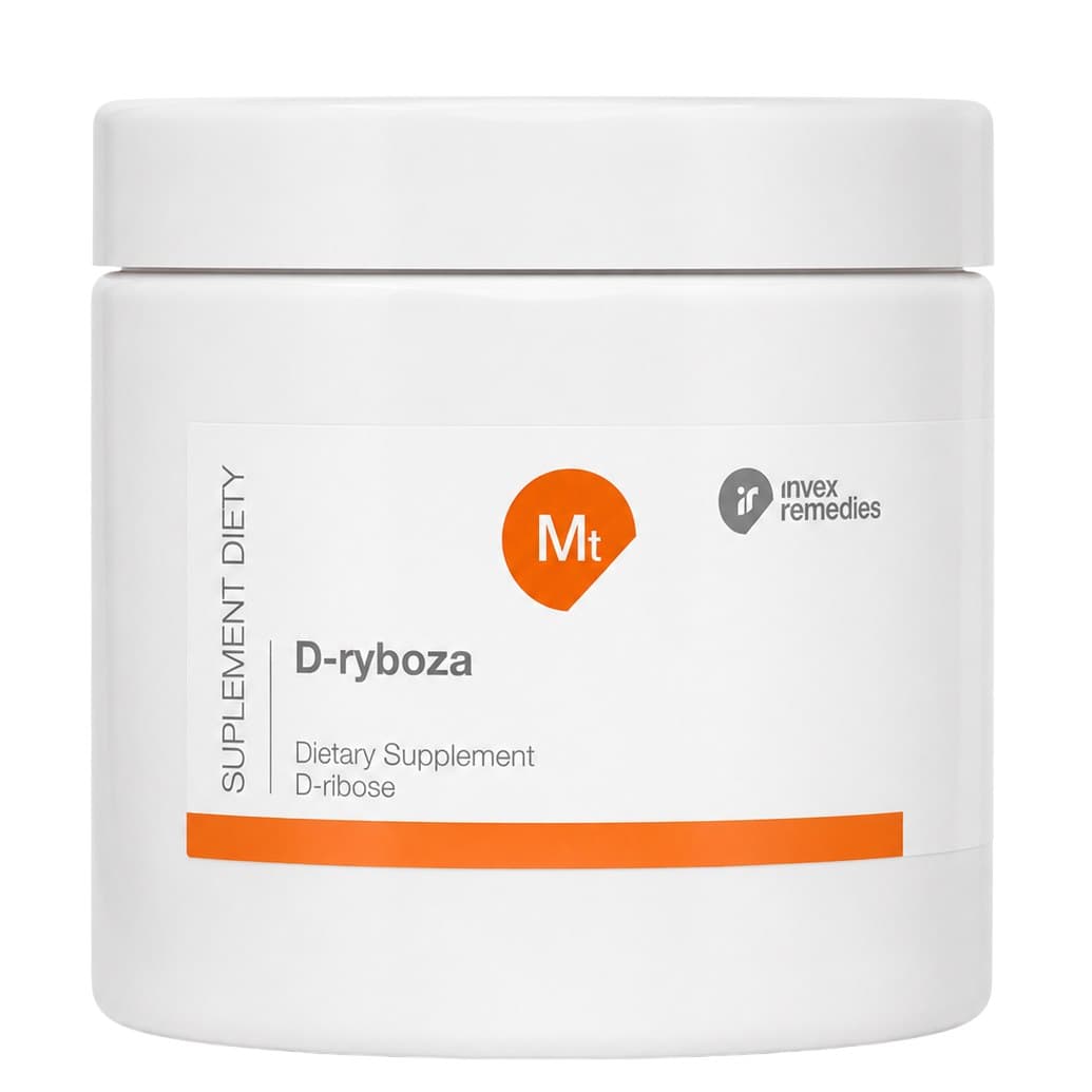 INVEX REMEDIES - D-ryboza 150g – INVEX REMEDIES förpackning