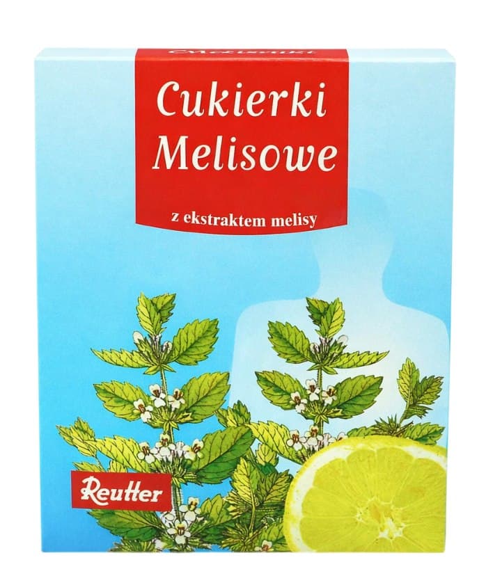 Reutler - Melissa Candy - 50g – Reutler förpackning