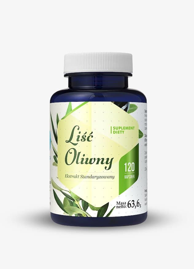Hepatica Olive Leaf - 20% Oleuropein - 60 kapslar