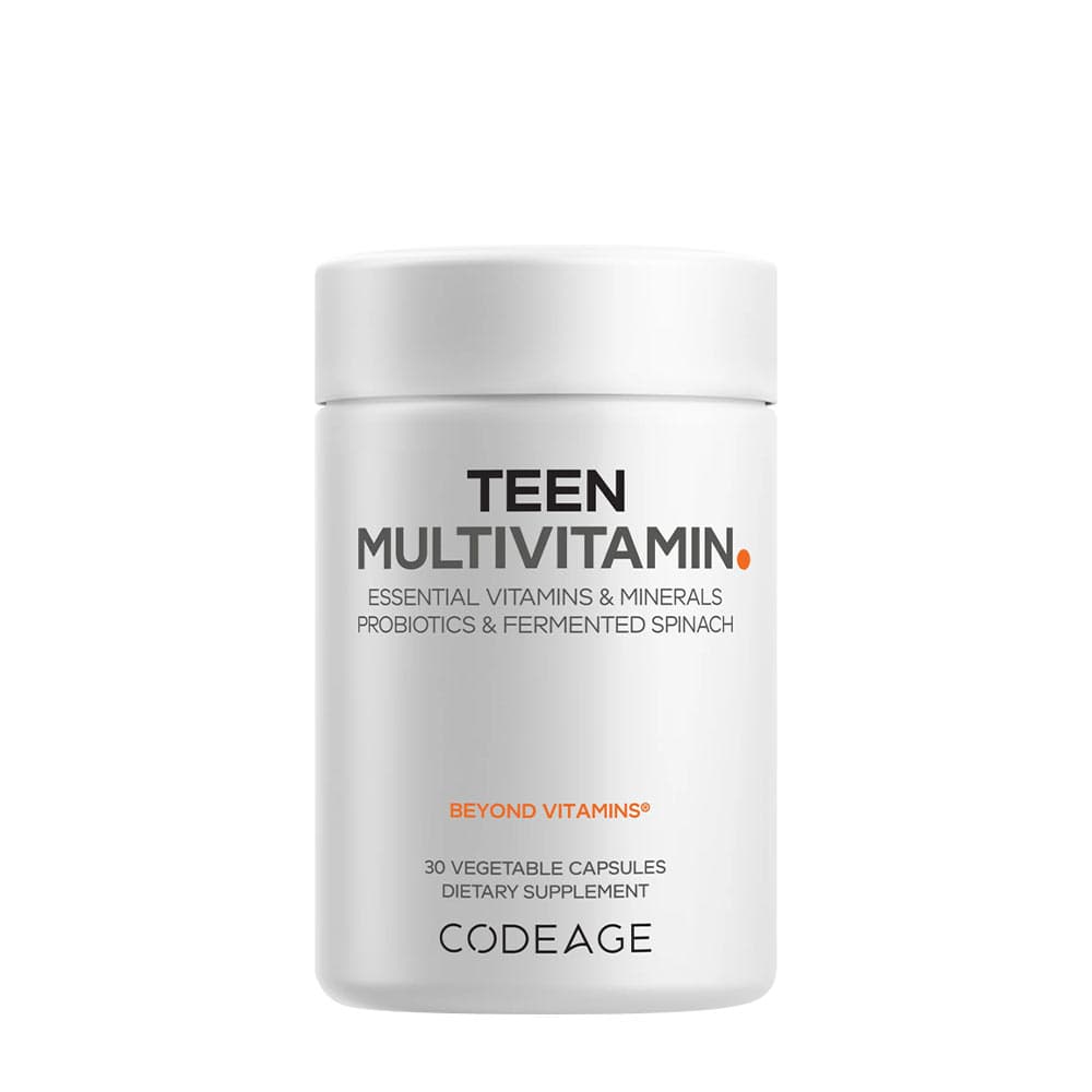 Codeage Teen Multivitamin - 30 Veg Kapslar – Codeage förpackning