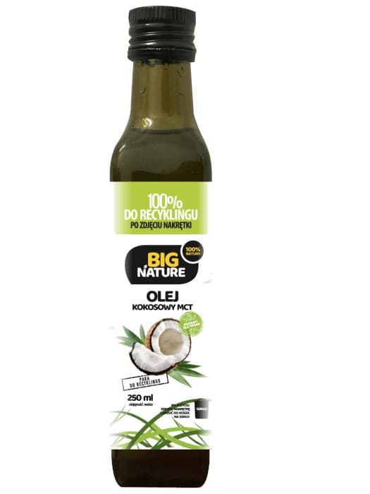 Big Nature - MCT Coconut Oil 500 ml – Big Nature förpackning