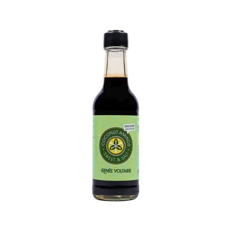 Coconut Aminos Sweet Salt 250ml – Renée Voltaire embalagem