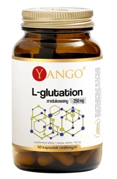 Yango - L-Glutathione Reduced - 250 mg - 30 kapslar – Yango förpackning