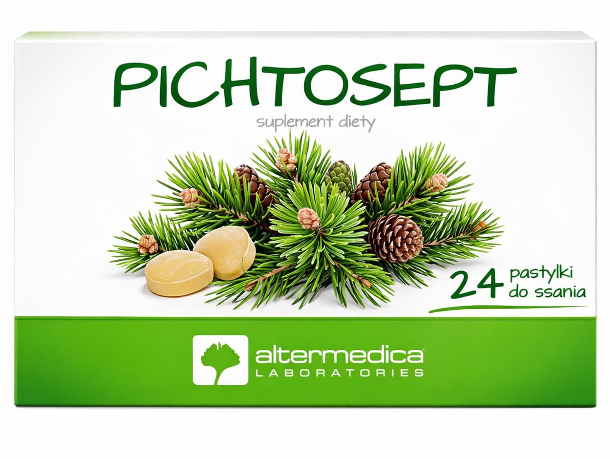 Altermedica - Pichtosept - 24 halstabletter – Alter Medica förpackning