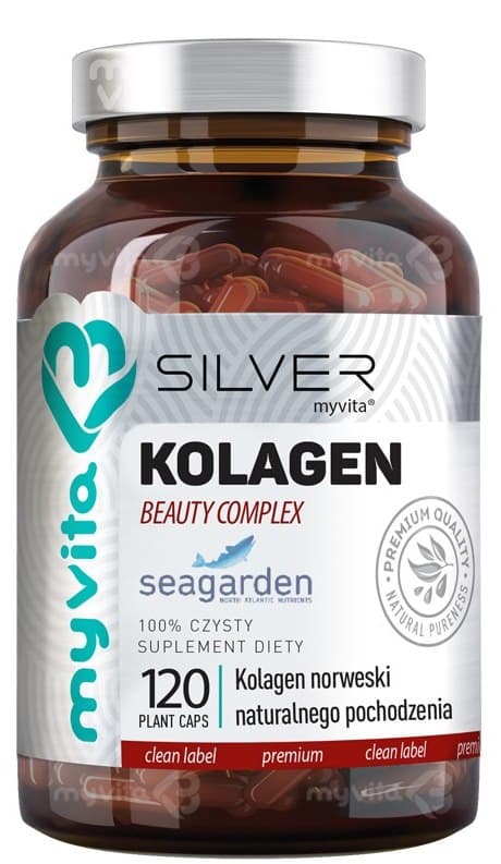 Myvita - Silver Collagen Beauty - 120 kapslar