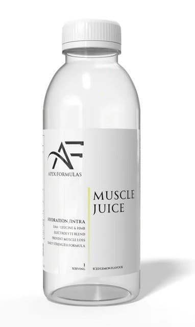 Apex Formulas Muscle Juice Shake & Take 13g, Iced Lemon, 12-pack – Apex Formulas förpackning