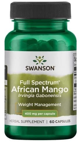 Swanson - Full Spectrum African Mango - 60 kapslar – Swanson förpackning