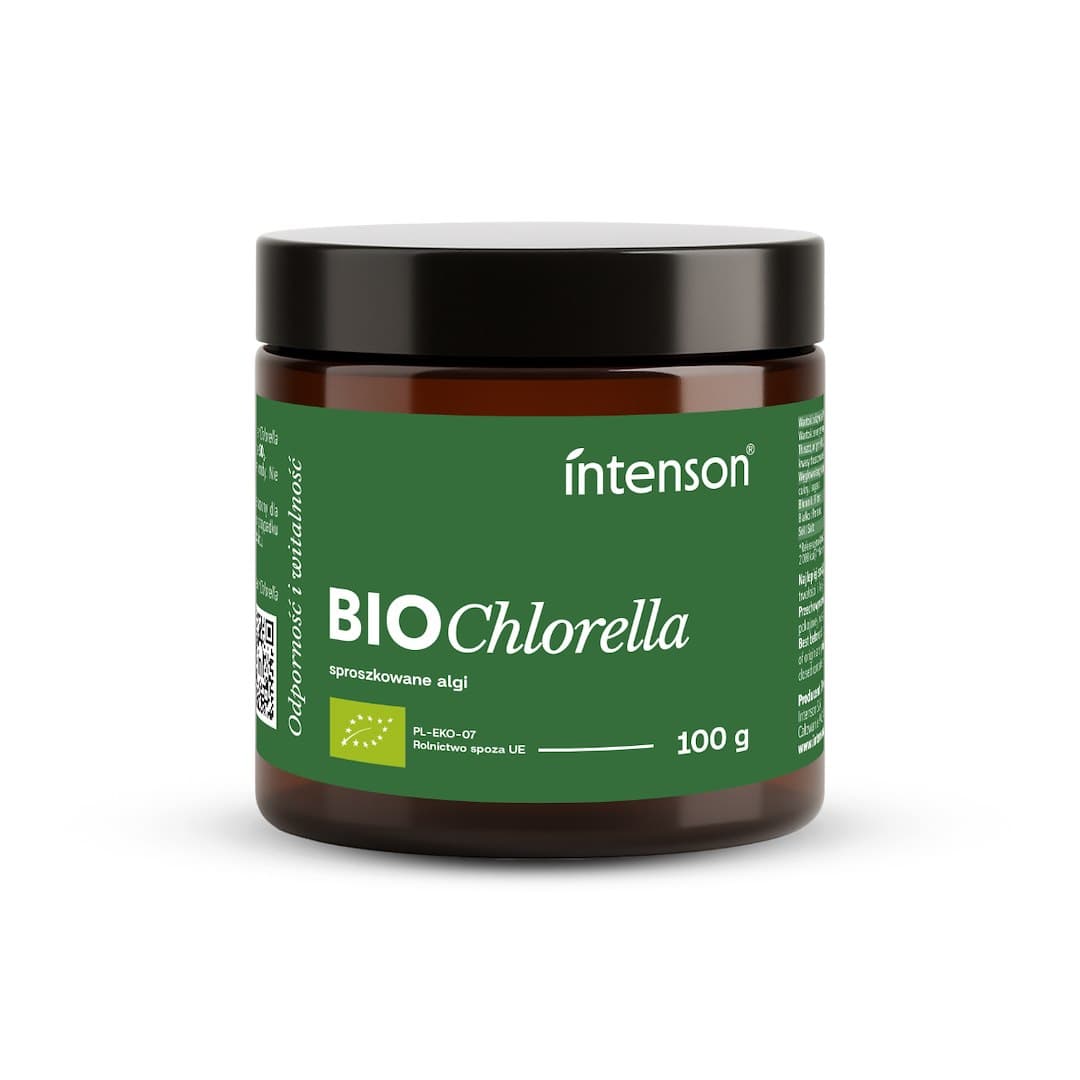 Intenson Chlorella Bio pulver 100g