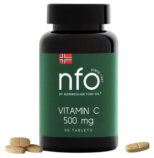 Nfo Vitamin C 500mg – 60 tabletter – NFO förpackning
