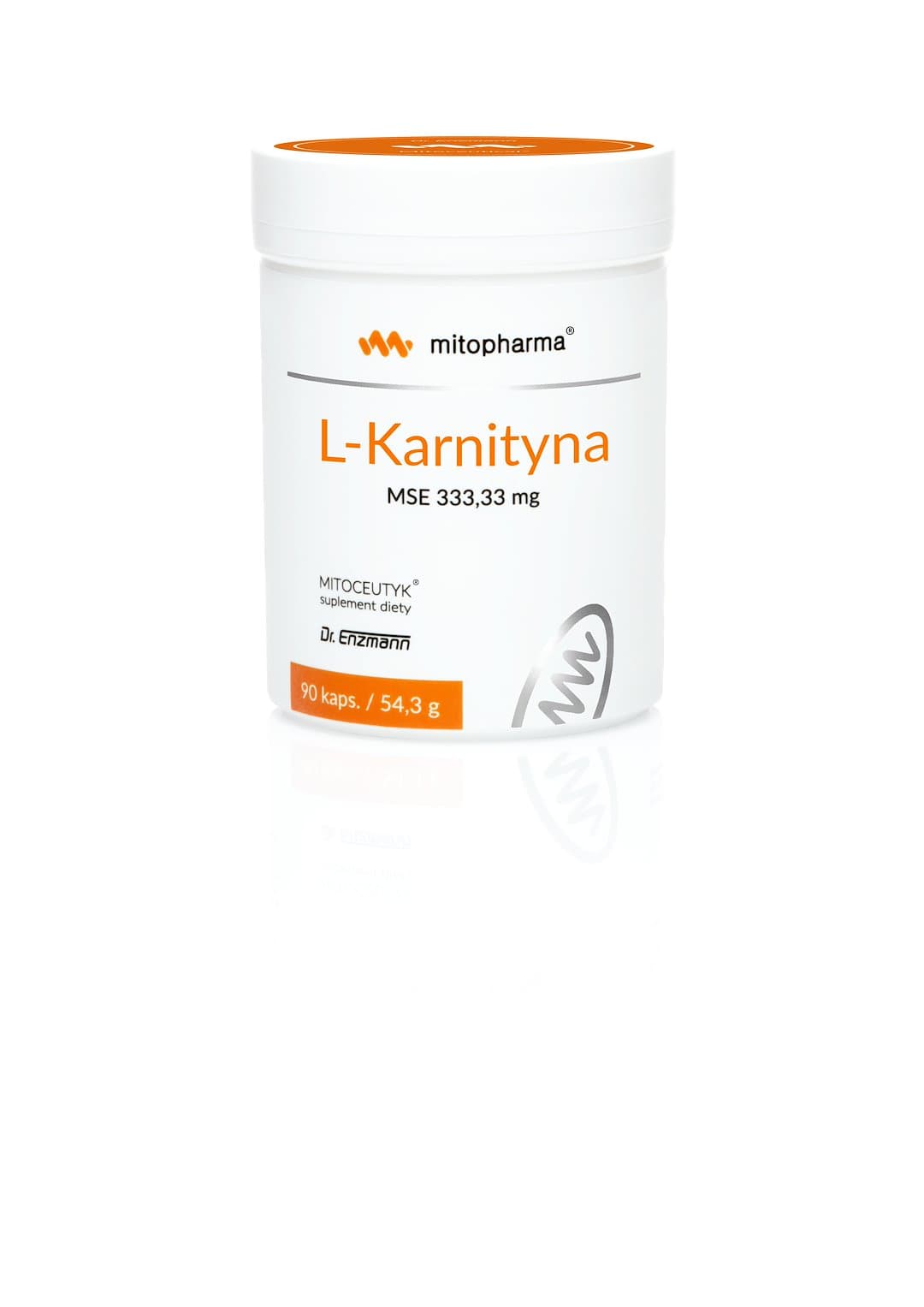 Dr. Enzmann MSE L-Carnitine - 90 kapslar – mitopharma förpackning