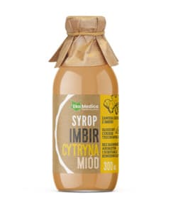 EkaMedica Sciroppo Zenzero e Limone 0,3l – Eka Medica confezione
