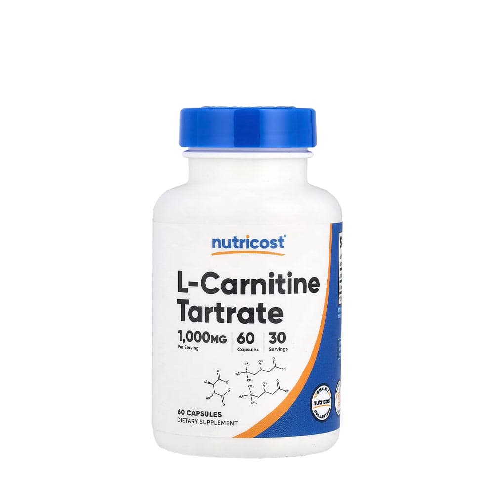 Nutricost - L-Carnitine Tartrate - 60 kapslar – Nutricost förpackning