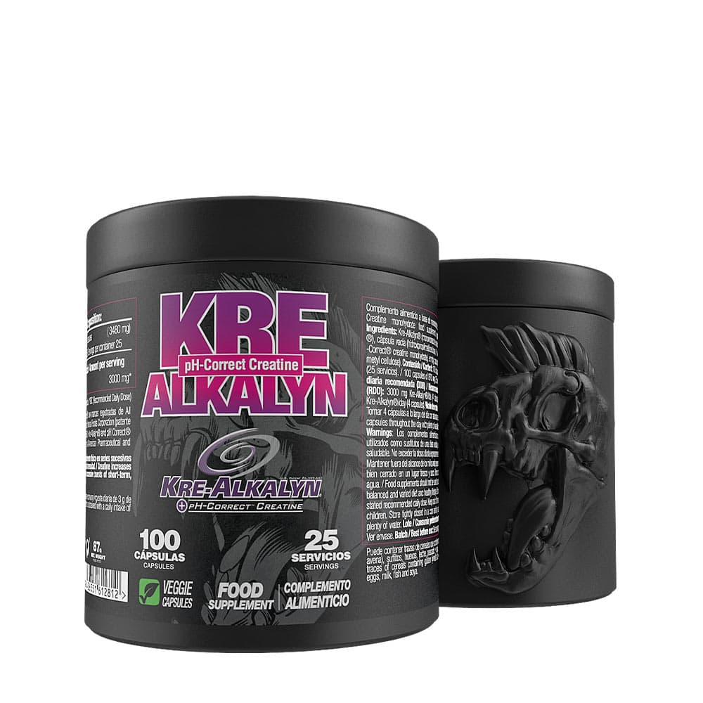 Zoomad Labs Kre-Alkalyn - 100 kapslar – Zoomad Labs förpackning