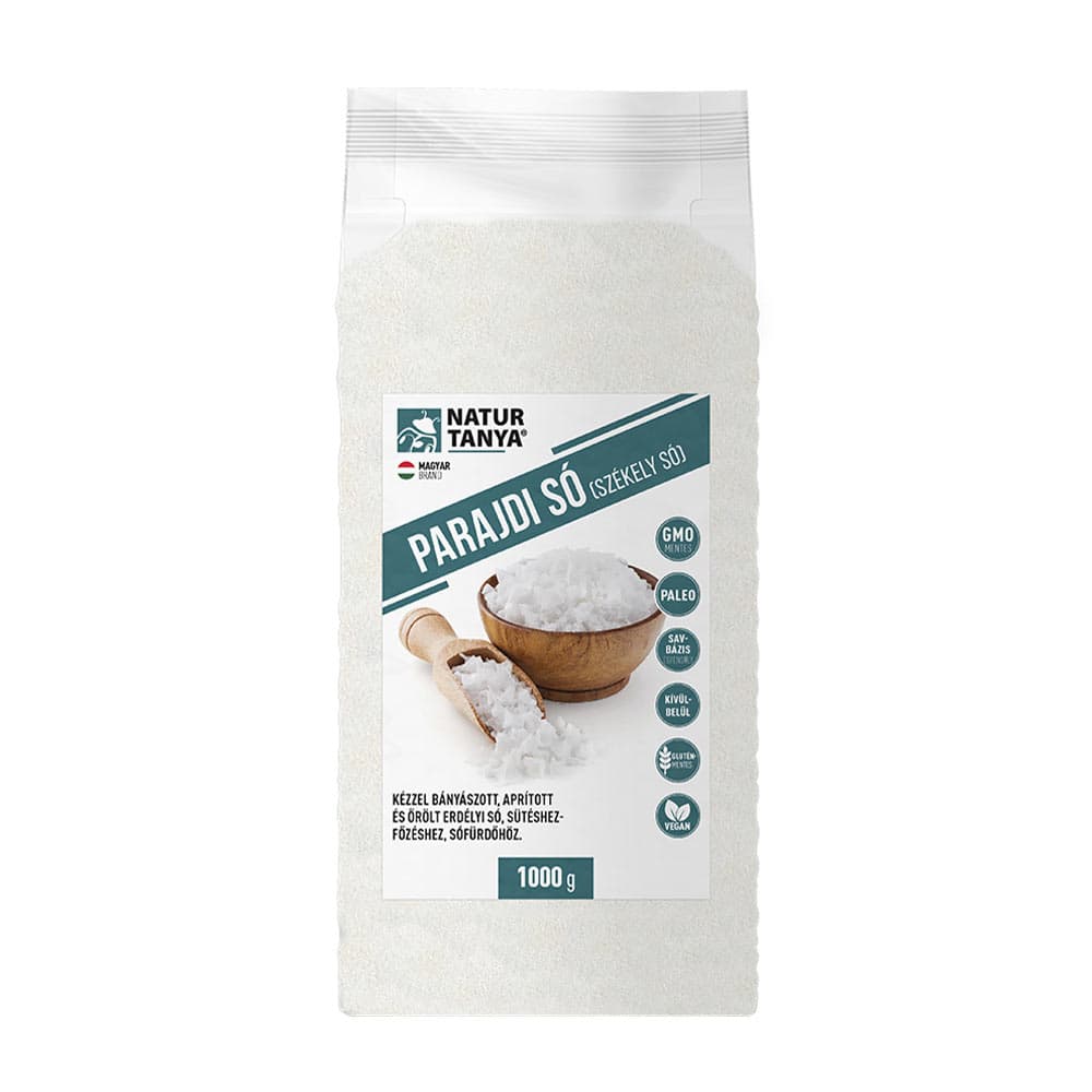 Natur Tanya - Parajdi Salt – Natur Tanya förpackning