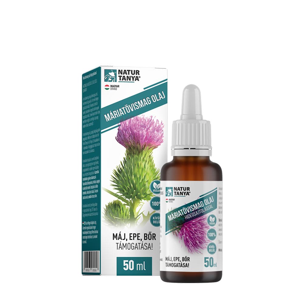 Natur Tanya - Milk Thistle Seed Oil, 60 kapslar – Natur Tanya förpackning