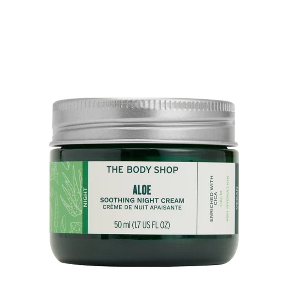 The Body Shop Aloe Soothing Night Cream 50 ml – The Body Shop förpackning