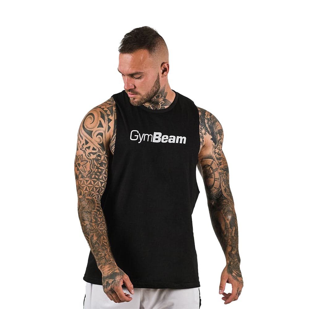 GymBeam Black - S Växtbaserat Proteinpulver – GymBeam förpackning