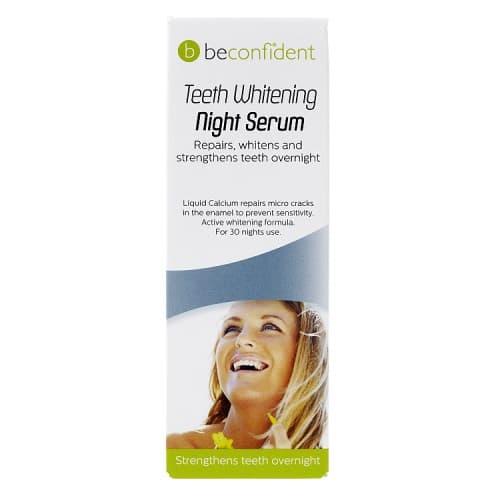 Beconfident Teeth Whitening Night Serum 10ml – Beconfident förpackning