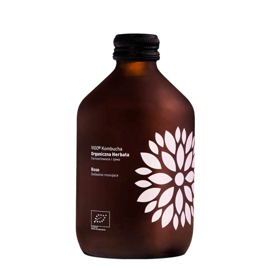 VIGO Kombucha Rose BIO 330 ml | EKO WITAL – VIGO verpakking