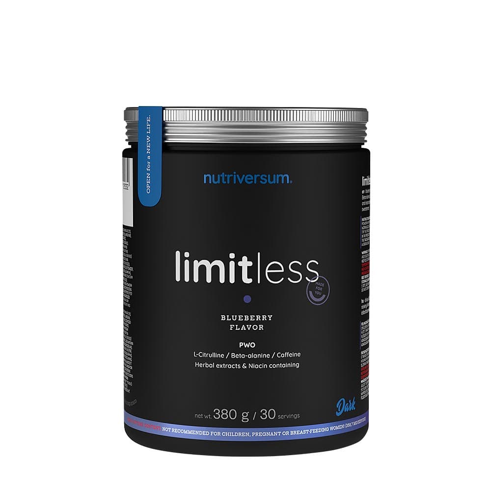 Nutriversum - Blueberry - 380g – Nutriversum förpackning