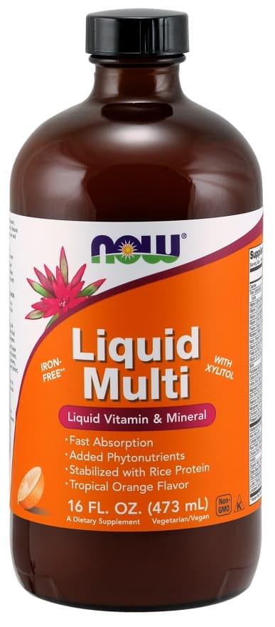 NOW Foods - Liquid Multi - Wild Berry, 473ml