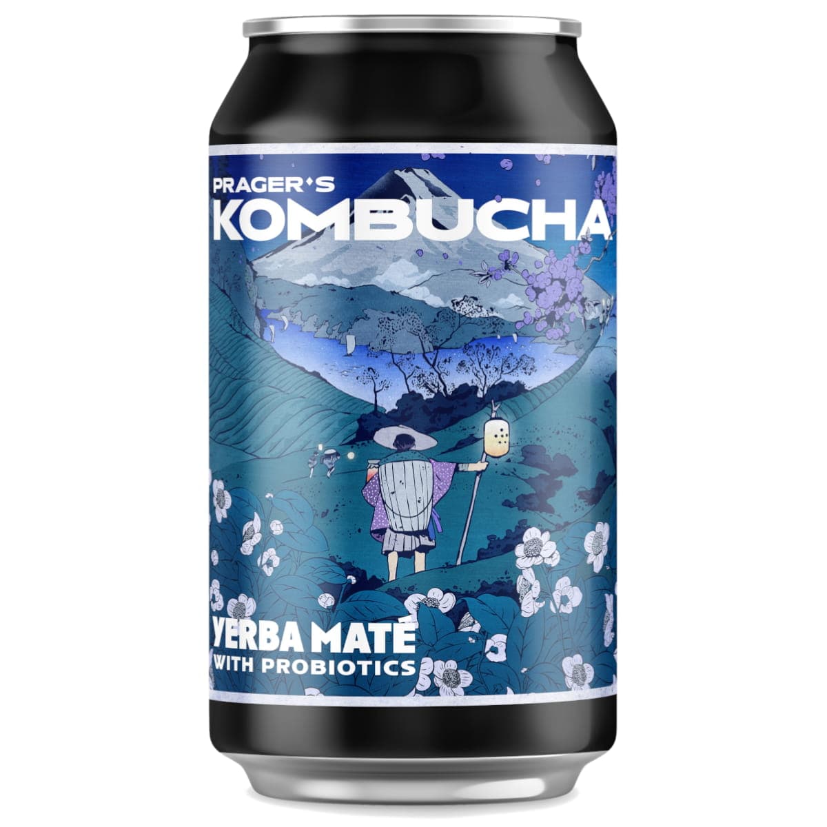 PRAGER'S Kombucha Yerba Mate 330 ml | EKO WITAL – Prager's verpakking