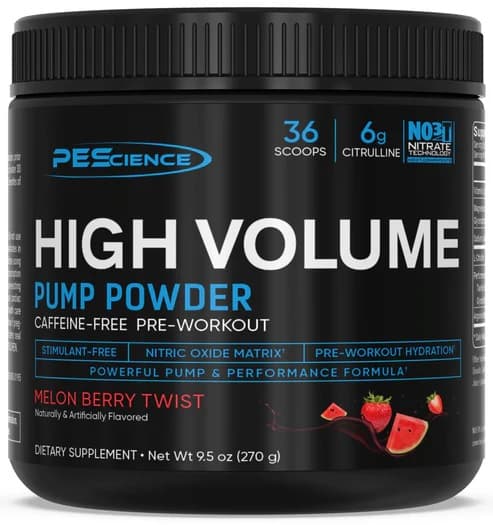 Pescience Melon Berry Twist 261g – Proteinpulver med naturliga smaker – PEScience förpackning