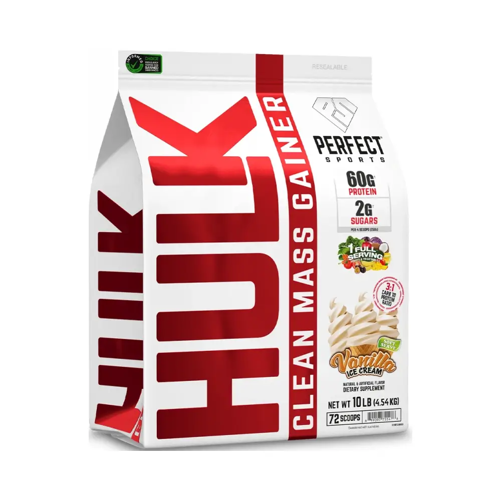 Perfect Sports Hulk Clean Mass Gainer – Perfect Sports förpackning