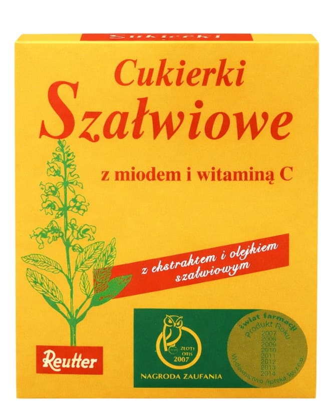 Reutter – Salviagodis med honung och vitamin C – Reutter förpackning