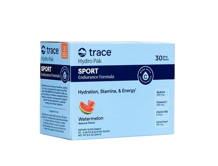 Hydro Pak Sport, Watermelon - 30 sachets | Trace Minerals – Trace Minerals emballage