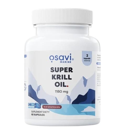 Osavi - Advanced Marine 1180mg - 120 Softgels – Osavi Advanced förpackning