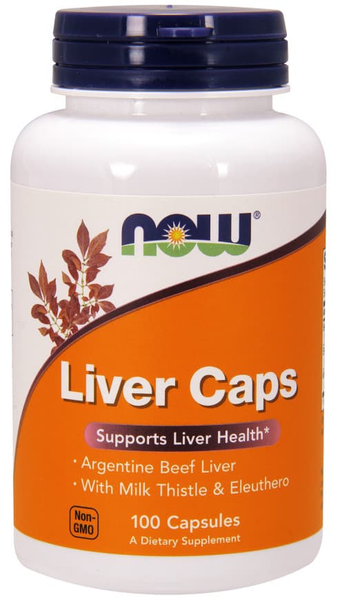 Now Foods Liver Caps 100 kapslar
