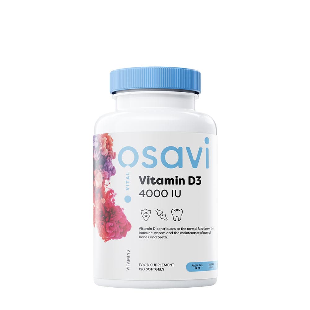 Osavi Vitamin D3 4000IU – 120 cápsulas blandas