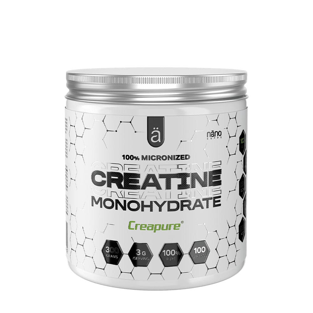 Nanosupps Creatine Powder 300g – Nanosupps förpackning