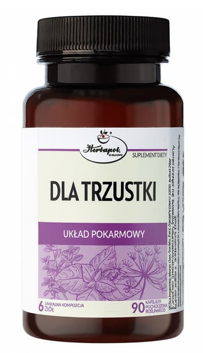 Herbapol Kraków - For Pancreas - 90 kapslar – Herbapol Kraków förpackning