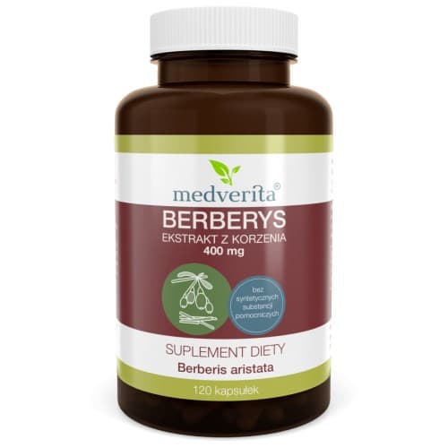 Medverita Berberis-extract 400 mg 120 capsules