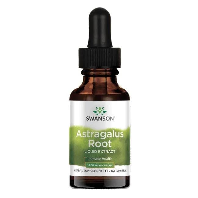 Swanson - Astragalus Root Liquid Extract - 30ml – Swanson förpackning