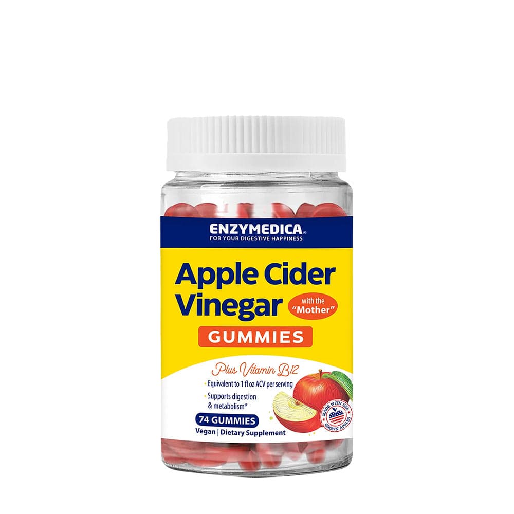 Enzymedica - Apple Cider Vinegar Gummies - 74 Gummies – Enzymedica förpackning
