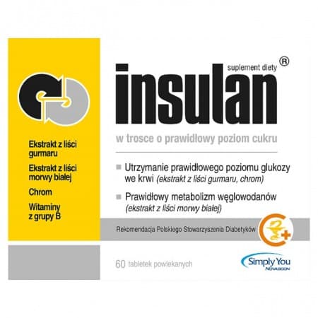 Simply You Insulan 60 tabletter – Simply You förpackning