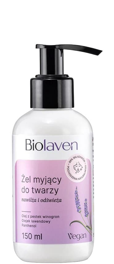 Biolaven - Facial Cleansing Gel - 150ml – Biolaven förpackning