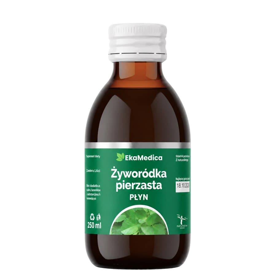 Eka Medica - Feathered Liverwort - 250ml – Eka Medica förpackning