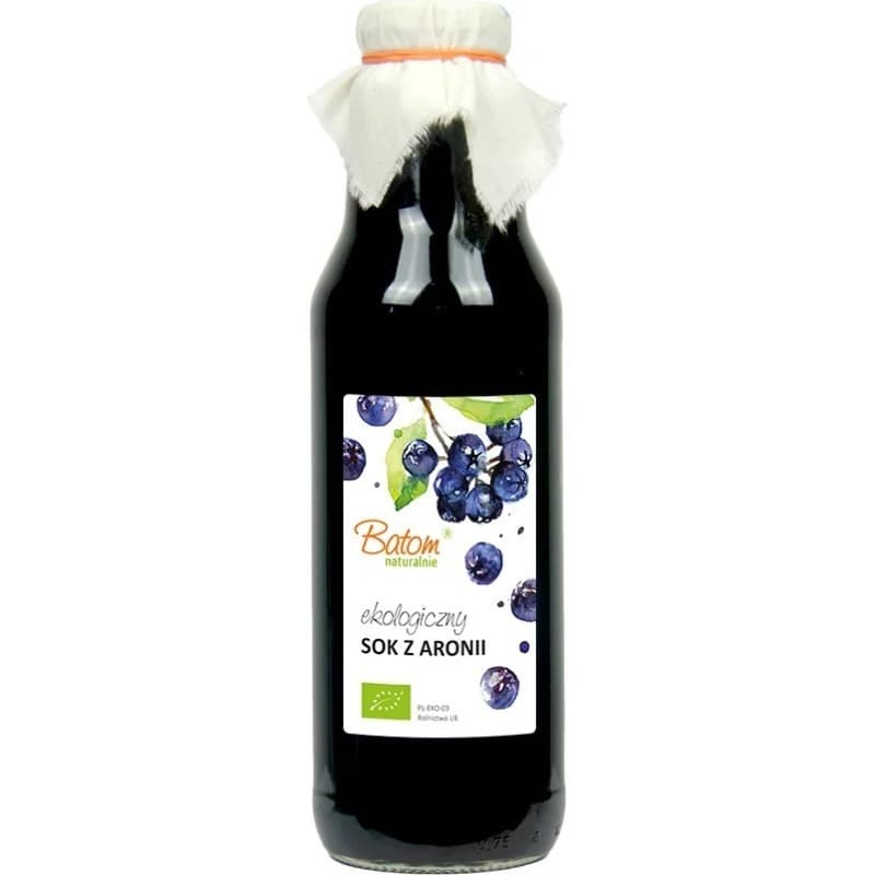Batom Jugo ecológico de aronia NFC 750 ml | Bio Planet – Batom empaque
