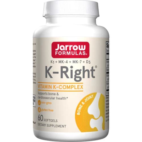 Jarrow Formulas K-Right 50 mcg - 60 kapslar – Jarrow Formulas förpackning
