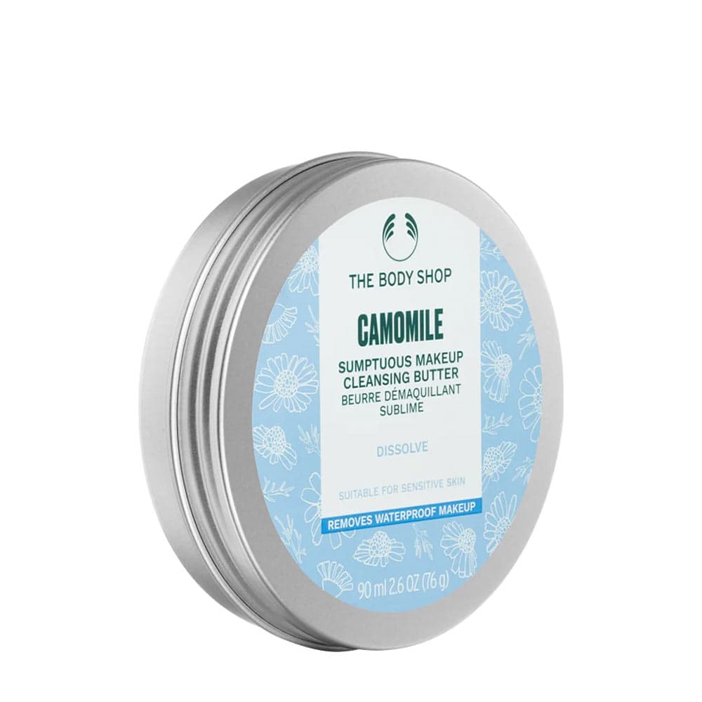 The Body Shop Kamomill Hudvårdskollektion - Rensningsbalsam 90ml – The Body Shop förpackning