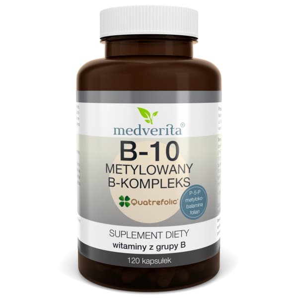 Medverita B-10 kompleks 120 kapslar – Medverita confezione