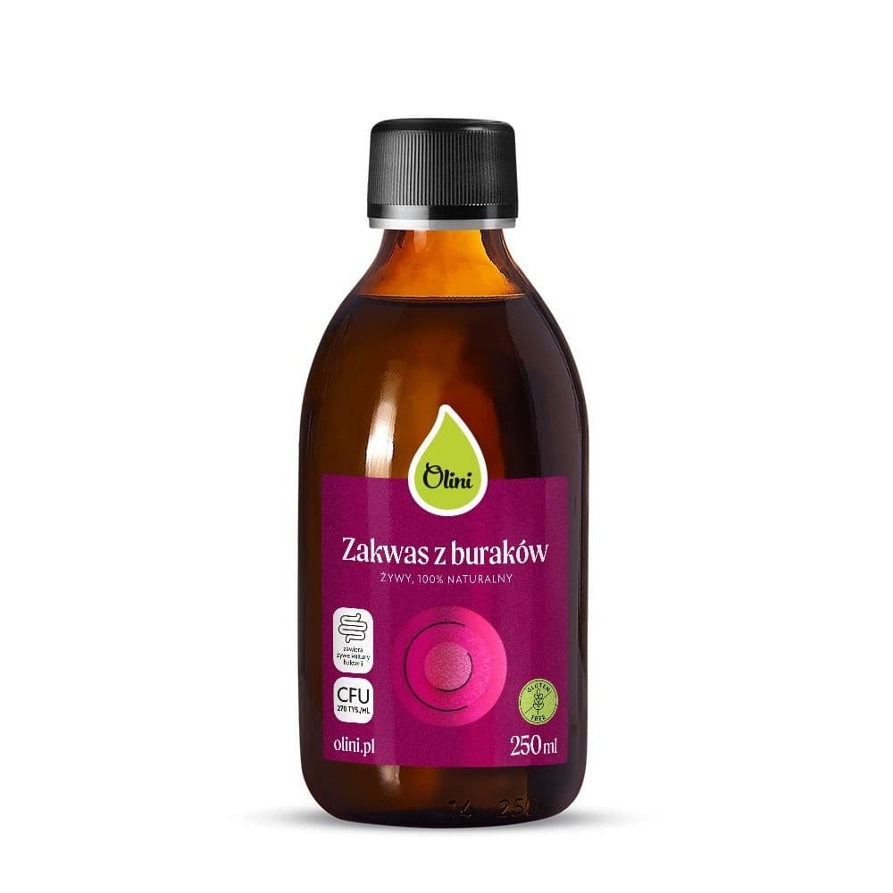 Olini Zakwas z buraków 250 ml – olini förpackning