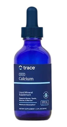 Trace Minerals Ionic Calcium - 59ml flytande kalciumtillskott – Trace Minerals förpackning